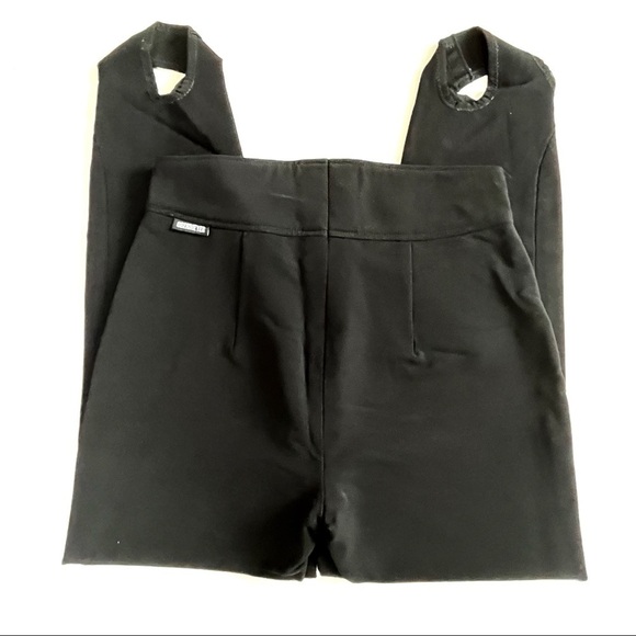 Vintage Obermeyer Womens Black Stirrup Ski Pants Size 12 R - Picture 4 of 9